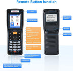 JRHC Wireless Barcode Scanner, Portable Inventory Scanner 1D 2D&PDF417 Data Collector Data Terminal Inventory Device with 2.4GHz Wireless & USB Wired Connection Bar QR Code Scanners