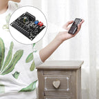 AITIAO 1PCS 30W Voice Playback Module, DC 9-24V Sound Module Music Player Voice Broadcast Device 9 Trigger Interfaces 8 I/O Trigger Modes Built-in 64Mbit Flash Storage