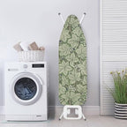 ZCFYGDX Ironing Board Covers Lightweight & Breathable Anti-Slip & Wear-Resistant (14 x 45 in) with Nylon Buckle Straps Elastic Edge Easy to Install, Scorch Resistant, William Morris Prints Size-S