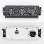 599-266 A/C Control Switch Air Conditioning Climate Control Module, Front Climate Control Module Panel for GMC Sierra Yukon Chevy Silverado 1999-2002, 15054697, 15753264, 19244873, 9361355