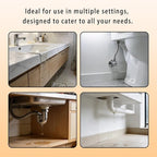 WiFi Water Leak Detectors for Home, Real-Time Mobile Alerts Smart Water Sensor Alarm (with Wire & Batteries)