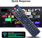 ZWP K3 Universal Replacement Remote Control for Super Box S1, S2, S3, S4, S5 Pro,S5,S6 Max,S6 Ultra, and Octastream Q1,Elite II,MAX IV,Elite Max, and MagaBox, for Mars box remote（Whitout “TV ”Buttons）