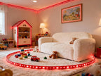 Red Led Lights Strip Valentines Galentines Day Decorations for Home Party Office Rope Lights Easy DIY Bedroom Cuttable Strip Lights for Baby Room Bathroom Living Room Ceiling Wall Vanity Mirror