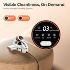 JIGOO J300 Lite Mattress Vacuum Cleaner，500W Bed Vacuum Cleaner with Dust Sensor with 253.7nm UV-C Light，Ultrasonic and High Heating Multifunctional Handheld Vacuums for Bed, Sofa, Couch （Corded）