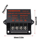MGGi DC/DC 12V 24V to 5V 5A 25W Voltage Reducer Converter Regulator, Step Down Converter Regulator DC to DC Waterproof Power Supply Module Buck Transformer