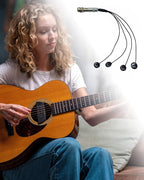 Journey Instruments Passive Piezo Acoustic Pickup – EP004K Four Balanced German-Made Passive Piezo Pickup Elements – Piezo Pickup for Classical Guitars