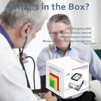 Blood Pressure Monitor, Irregular Heartbeat Detector, Automatic BP Monitor 90x2 Reading Memory and Large LCD Display, USB Charging, Adjustable Wrist Cuff, Ideal for Home and Hospital