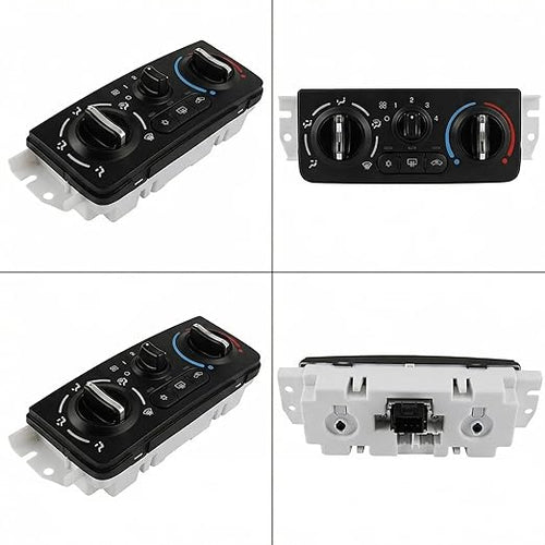 599-141 A/C Control Switch Air Conditioning Climate Control Module, Front Climate Control Module Panel for Chevrolet Cobalt 2005-2009 Pontiac G5 2007-2009, Replace OE# 15213133, 15217879, 15283518