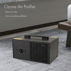 Industrial Ozone Machine 16000mg/h High Output Air Cleaner, Removes Odors, for Smoke, 60-Min Timer for Large Spaces, Ideal for Commercial & Home Use