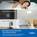 Tapo Smart IR & IoT Hub with Chime - Universal Remote for TVs, ACS, & 18+ Device Types, Matter-Certified, Supports 8,000+ Infrared Brands, Voice & App Control, Custom Schedules & Automations, H110