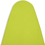 Encasa XO Ironing Board Cover and Pad 54"x15" - 4mm Felt Large Iron Board Cover with Padding - Heat Resistant, Stain-Safe Dye, Non Slip Elastic Bungee Cord Tightening Iron Table Cover Lime Green