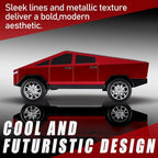 WSTER Portable Car Model Bluetooth Speaker with HD Stereo Sound, TWS Dual Pairing, LED Display, Truck-Style Wireless Speaker for Home, Office, Gaming & Collectible Display (RED)