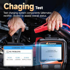 Car Battery Tester 24V 12V Load Tester, FOXWELL BT705 Plus 100-2000CCA Automotive Alternator Tester Digital Cranking Charging System Tester for Car Truck Marine ATV, Upgraded of BT705