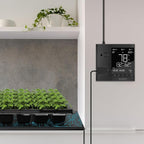 AC Infinity Controller 75 PRO, WiFi Outlet Controller, Independent Programs for Two Devices, Desktop Digital Thermostat with Temperature, Humidity, VPD, & Timer Controls, for Seed Starting Heat Mats