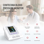 CONTEC Blood Pressure Monitor Upper Arm Cuff 3 Size Cuffs 300 Sets Memory Families use