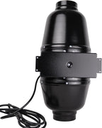 VENTS-US TT Silent M 125-5" Inline Duct Fan Includes Two-Speed Switch with Thermal Overload Protection – UV Resistant, Quiet Operation, up to 188 CFM