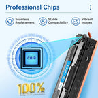218X 218A Toner Cartridges 4 Pack 3301fdw with Chip Compatible Replacement for HP 218X 218A Color LaserJet Pro MFP 3301cdw 3201dw 3301sdw Printer W2180X W2180A High Yield (Black Cyan Yellow Magenta)