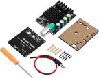 Audio Amplifier Board, ZK-502C Mini Bluetooth Amp Receiver 2.0 Channel 50W x 2, DC 9-24V Stereo Power Amplifier with Bluetooth and AUX Inputs for Home Speakers