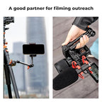 K&F CONCEPT 9.8" Magic Arm, 1/4" Screw Camera Mount Arm 360° Ball Heads for DSLRs, Monitor, Flash, LED Light, Microphone, Camera Cage, Action Camera