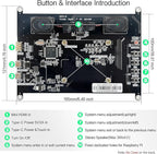 HAMTYSAN 7 Inch Raspberry Pi Screen Touchscreen Monitor 1024x600 Small HDMI Monitor w/Dual Speakers IPS Screen Display for Raspberry Pi 4/3/2 Win 11/10/8/7 Jetson Nano, Free Driver