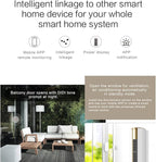 WiFi Door Sensor: Smart Door Open/Closed Detectors, Wireless Window Sensor with App Notification Alert, Contact Sensor for Home Security, Compatible with Alexa Google Assistant (1pack)
