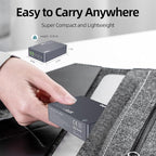 220W USB C Charger Block, 6-Port GaN USB C Charging Station PD 100W PC Laptop Fast Charger Adapter Compatible with iPhone 17, Galaxy 25, MacBook,ipad and More Devices(Gray)