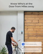 REOLINK Video Doorbell Camera with 256GB microSD Card Bundle, Wired Video Doorbell, 5Ghz/2.4Ghz WiFi, 256GB SD Card for Local Storage, Chime Included