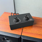 6-Way Audio Switcher, 3.5mm (1/8") Stereo Audio Switcher, Plug & Play Compatible with PC, Laptop, MP3, MP4, Headphone, Game System ect. (6 in-1 Out)