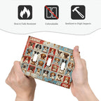 Bvtewkhz Dogs Funny Puppy Pets Vintage 3 Gang Triple Toggle Decorative Outlet Covers Light Switch Plate Electrical Receptacle Switchplate For Bathroom Kitchen Bedroom