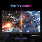 KTC 24 Inch 180Hz/190Hz Gaming Monitor, FHD PC Computer Monitor with Fast IPS Panel, HDR400, 133% sRGB, Bluelight Filter, 2 HDMI & 1 DP Port, Compatible Freesync and Wall Mountable, H24F8