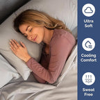 Full XL Bed Sheets - Extra Long Extended Full Sheet – Luxurious, Easy-Fit Sheet Set - Fits between 8” to 16" Deep Pockets, 54" x 80" for Full XL Mattresses - Ideal for Extra Long Full Beds