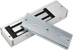 Electric Magnetic Lock with Z and L Bracket 500KG 1200LBS Holding Force Electromagnet Lock 12V Fail Safe NC Mode Single Door for Access Control System (1200Lbs with Z and L Bracket)