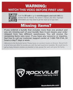 Rockville RCC12-500-2 12 AWG 500ft CCA Speaker Wire, CL2 Rated In-Wall/Ceiling, 70V Support, High-Strand Count, Flexible Jacket, Durable Design, for Home Theater and Commercial Audio