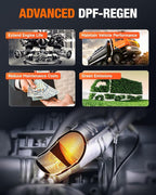 ANCEL HD3400 Pro Heavy Duty Truck Scanner | DPF Regeneration, Lifetime Free Update, Compatible with Commercial Vehicles with Cummins, Paccar, Caterpillar, Detroit, Volvo, Mack, International Engines