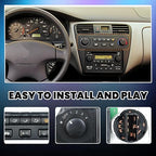 599-268 Climate Control Module - Compatible with 1998-2000 Honda Accord & 1998-2004 Honda Odyssey - A/C Heater Panel Replacement 79600-S84-A01ZA