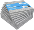 BXI Thickened Sound Absorbing Panels - 12 Pack 12 X 12 X 0.5 Inches Dense Acoustic Panels, Echo Noise Reducing Sound Panels, Tackable Studio Panels for Wall and Ceiling Acoustic Treatment