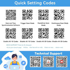 Alacrity Wireless Charging 1D 2D Barcode Scanner, UHF RFID Tags Reader, 2.4Ghz Wireless Bluetooth Wired 3 in 1 Connectivity, for Retail, Logistics, Manufacturing
