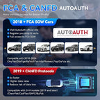 OBD2 Scanner, MUCAR 682 AI-Assisted Car Diagnostic Tool, Automotive Bidirectional Scan Tool, Full Systems Car Diagnostic Scanner, Scanner for Car with 20+ Reset, CAN FD & FCA SGW, Lifetime Update
