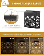 DORESshop Plug-in Night Lights [2 Pack], Dusk to Dawn Sensor, Adjustable Brightness, Decorative Nightlight for Bathroom, Hallway, Stairway, Soft White