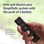 SimpliSafe 12 Piece Wireless Home Security System w/HD Camera - Optional 24/7 Professional Monitoring - No Contract - Compatible with Alexa and Google Assistant, White