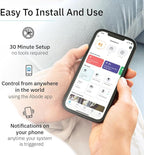 Abode 6 Piece Wireless Security System – Expandable to Protect Your Whole Home - Easy DIY Installation - Optional Professional Monitoring - Compatible with Alexa & Google Assistant
