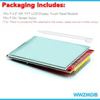WWZMDiB TFT LCD Touch Display Module SPI Interface for Arduino (3.5", 480x320, ILI9488)