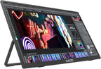 Kado Portable Monitor 15.6'' 1080p, 100% sRGB USB-C HDMI Gaming Monitor Ultra-Slim Display Built-in Speakers, External Monitor 180° Kickstand Wall/Arm Mount for Laptop PC Phone Mac Xbox PS4/PS5 Switch