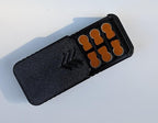 3BP - Size 312 Hearing Aid Battery Case, New Slim Design Pocket Size Storage Container (MEDIUM (6))"