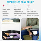 MedMassager Body Massager Plus | Deep Tissue Massage Therapy Unit, Dual Speed, Portable Relaxation & Relief - Reduces Pain & Improves Circulation MMB05