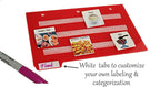 Smile4autism Small 7x9" tools Perfect to Keep Your Loose Visual Picture Cards Organized. Autism ABA, ADHD, Language & Apraxia Aspergers