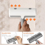 SESAMIU Reusable Pet Hair Remover Roller for Dog & Cat Hair – Lint Roller for Couch, Furniture, Carpet, Clothes & Car – Self-Cleaning Dog Hair Lint Roller and Cat Hair Remover for Home