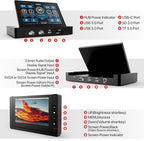 ROADOM 5'' Mini Monitor with Raspberry Pi Mount Holes & USB HUB, Type-C One-Cable Connection&Speakers, All-in-One Storage Dock, Pocket IPS Screen for PC monitoring/Gaming/AIDA64/Streaming Partner