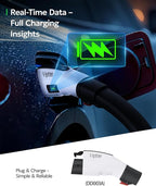VIPTOO Adapter for Tesla to J1772 Adapter, Compact with Light Indicator, Compatible with Tesla Wall/Mobile/Destination Chargers, Converts Tesla to J1772 for Non-Tesla EVs (for J1772 EVs Only)