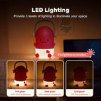 ICARER FAMILY Night Light for Kids,Rechargeable LED Night Lamp for Children‘s Bedroom Bedside Nightlight Gifts for Kids Girls Boys Birthday Christmas